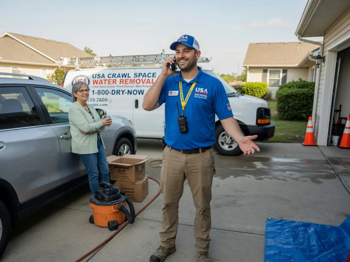 Crawl Space Water Removal Mount Orab, OH FAQs